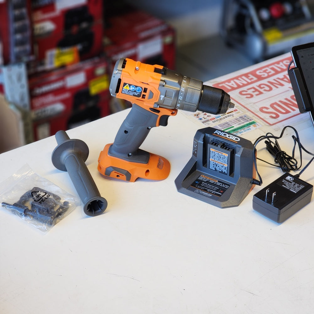 18V Brushless Cordless 1/2 in. Hammer Drill /Driver Kit 18V Brushless Cordless 1/2 in. Hammer Drill /Driver Kit